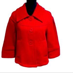 Ambition Red Medium Cropped Jacket M